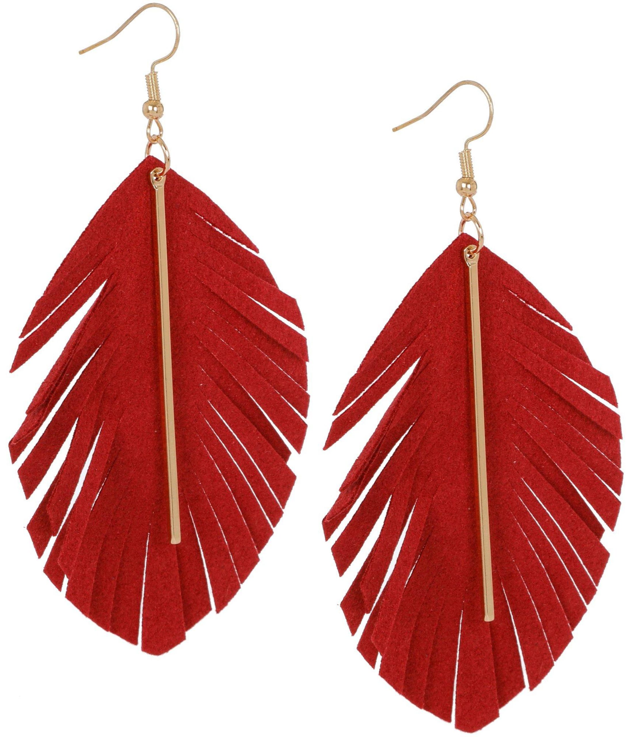 Team FSU Leaf Drop Earrings