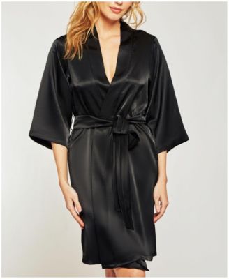 Women’s Marina Lux 3/4 Sleeve Satin Lingerie Robe