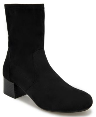 Women’s  Road Stretch Block Heel Booties