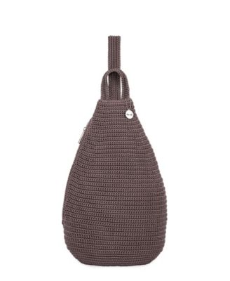 Women’s Geo Sling Crochet Backpack