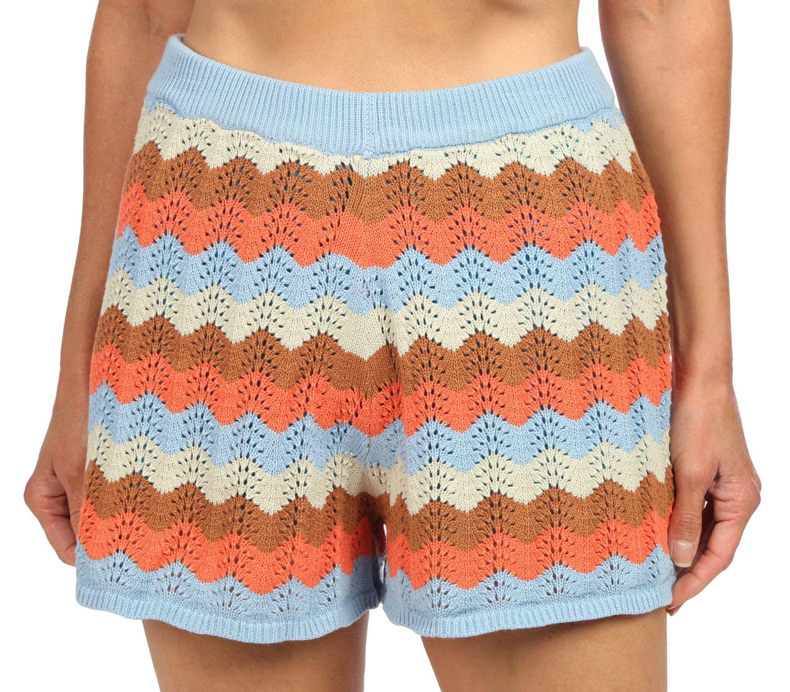 Rip Curl Juniors Santorini Sun Crochet Shorts