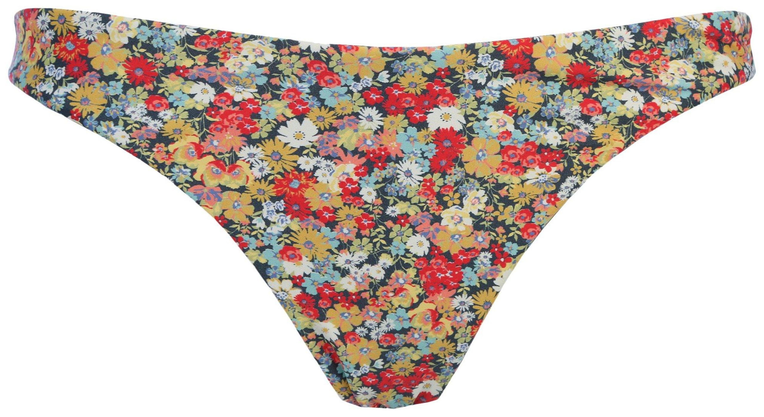 Juniors Floral Print Swim Bottoms