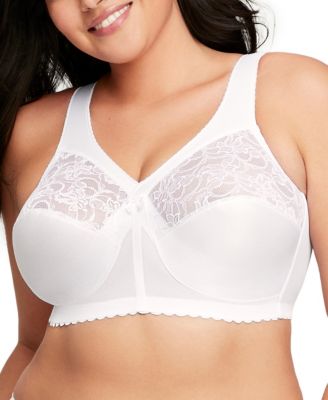 Women’s Full Figure Plus Size MagicLift Original Wirefree Support Bra 1000