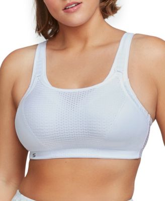 Women’s Full Figure Plus Size Adjustable Wirefree Sports Bra 1166