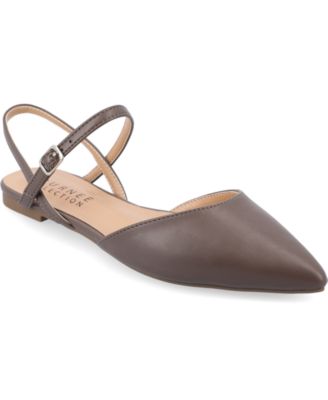 Women’s Martine Strappy Pointed Toe Flats