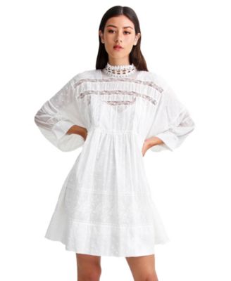 Unforgettable Oversized Lace Mini Dress