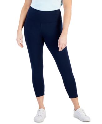 Petite High-Rise Cropped Leggings, Created for Macy’s