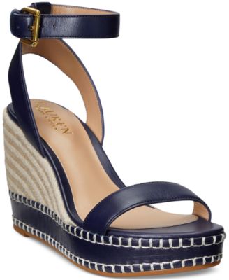 Women’s Hilarie Ankle-Strap Espadrille Platform Wedge Sandals