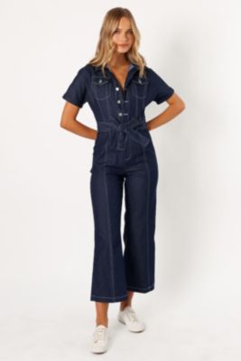 Demi Contrast Stitch Jumpsuit