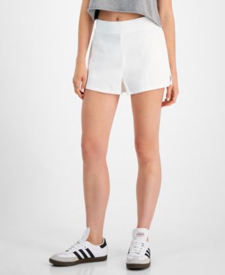 Juniors’ Side-Slit Pull-On Hot Shorts