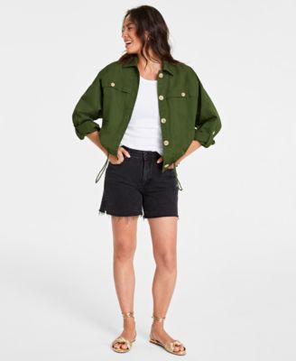 Women’s Short Utility Jacket, Created for Macy’s