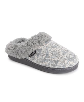 Women’s Suzanne Clog Slipper, Grey/Cinder, XLarge