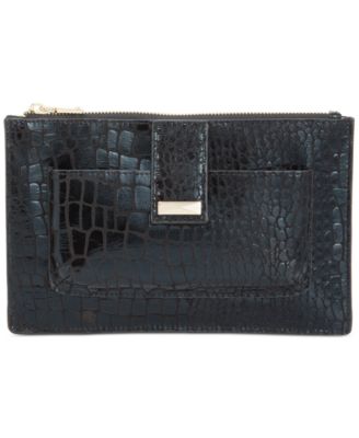 Inc International Concepts Franee Croco Small Pouch, Created for Macy’s