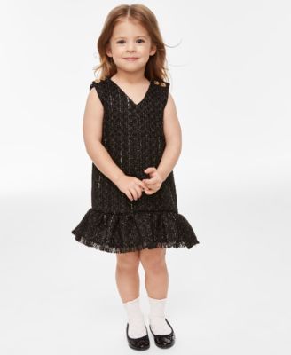 Toddler Girls Mommy & Me Tweed Dress, Created for Macy’s