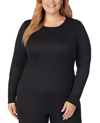 Plus Size Climatesmart Long-Sleeve Crewneck Top