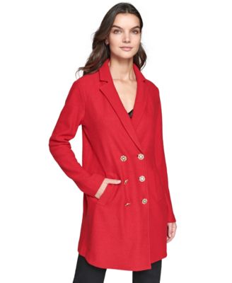 Women’s Wool-Blend Double-Breasted Jacket