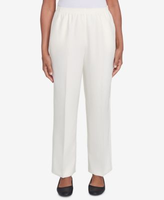 Petite Classic Full Elastic Short Mid Rise Pant