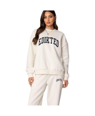 Womens Edikted Babe Oversized Sweatshirt