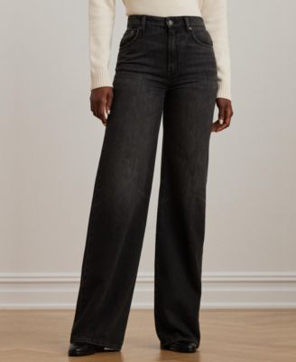 Women’s Mid-Rise Wide-Leg Jeans