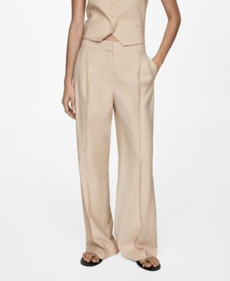 Women’s Striped Suit Pants