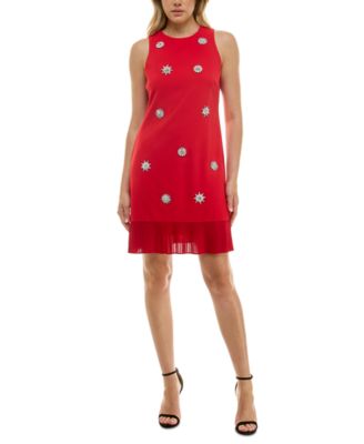 Petite Embellished Sheath Dress