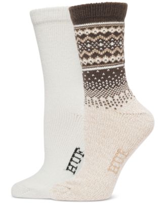 Women’s Geo Fair Isle Boot Socks, Pack of 2