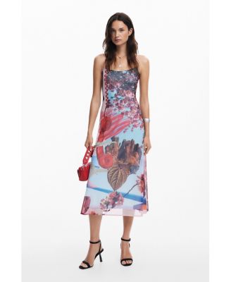 Women’s Printed midi dress M. Christian Lacroix