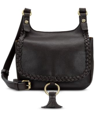 Linny Small Leather Saddle Bag