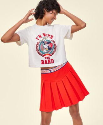 Women’s Minnie Majorette Pleated Mini Skirt, Created for Macy’s