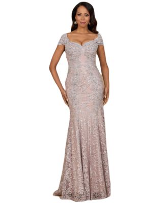 Women’s Fitted Lace Mermaid Gown