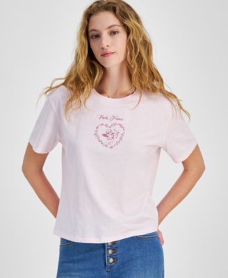 Juniors’ Cupid Paris Graphic T-Shirt