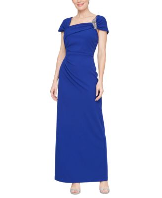 Women’s Embellished Ruched Gown