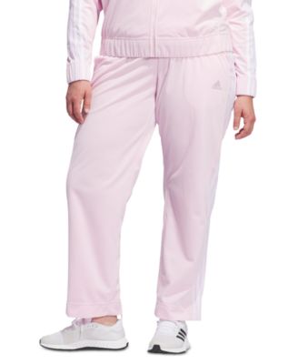 Plus Size Y2K Glam Velour Wide-Leg Track Pants