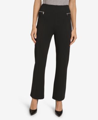 Women’s Straight-Leg Ponte Ankle Pants