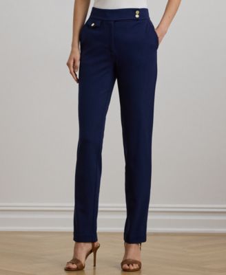 Petite Ponte Ankle Pants