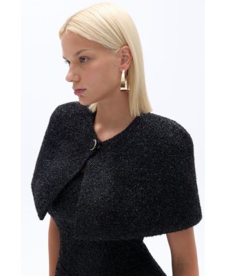 Women’s Padded Shoulder Bolero Jacket