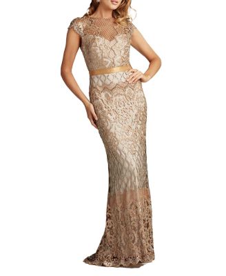 Miranda Sequin Embroidered Gown