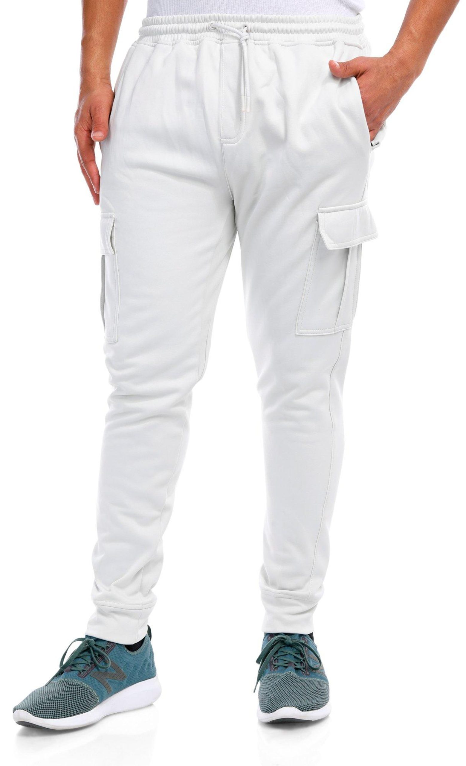 Burnside Mens Heat Seal Cargo Joggers