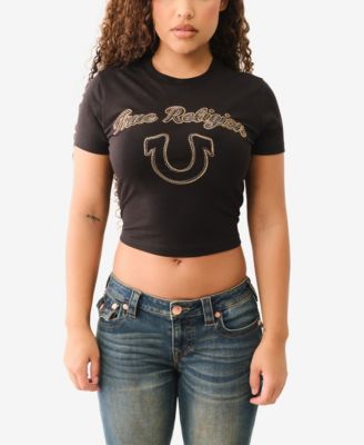 Women’s Arched Logo Baby Top