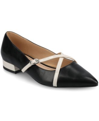 Women’s Camby Crisscross Strap Pointed Toe Flats