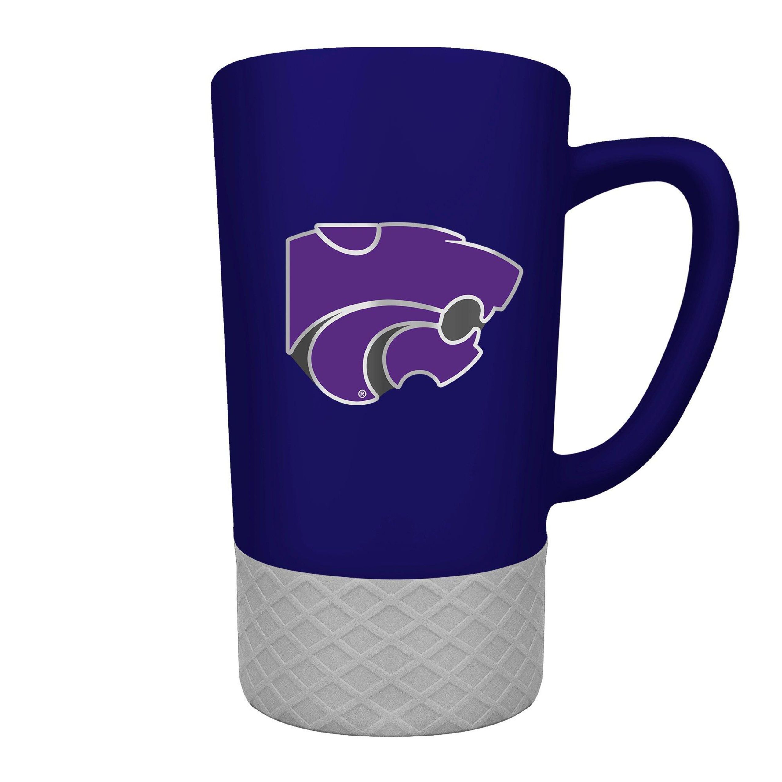 NCAA Kansas State Wildcats 15oz Jump Ceramic Mug & Emblem