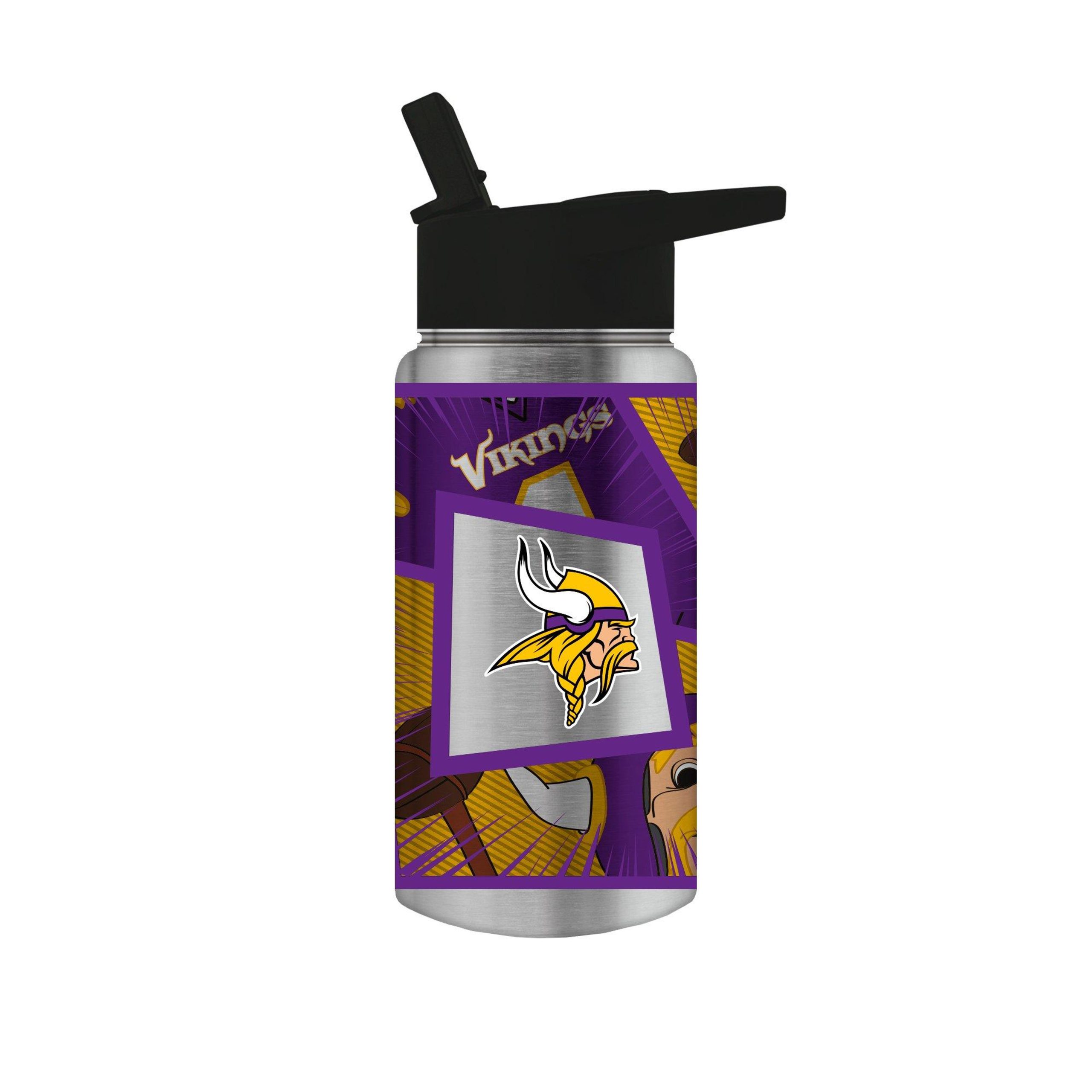 NFL Minnesota Vikings 16 Oz. Mini Thirst Water Bottle