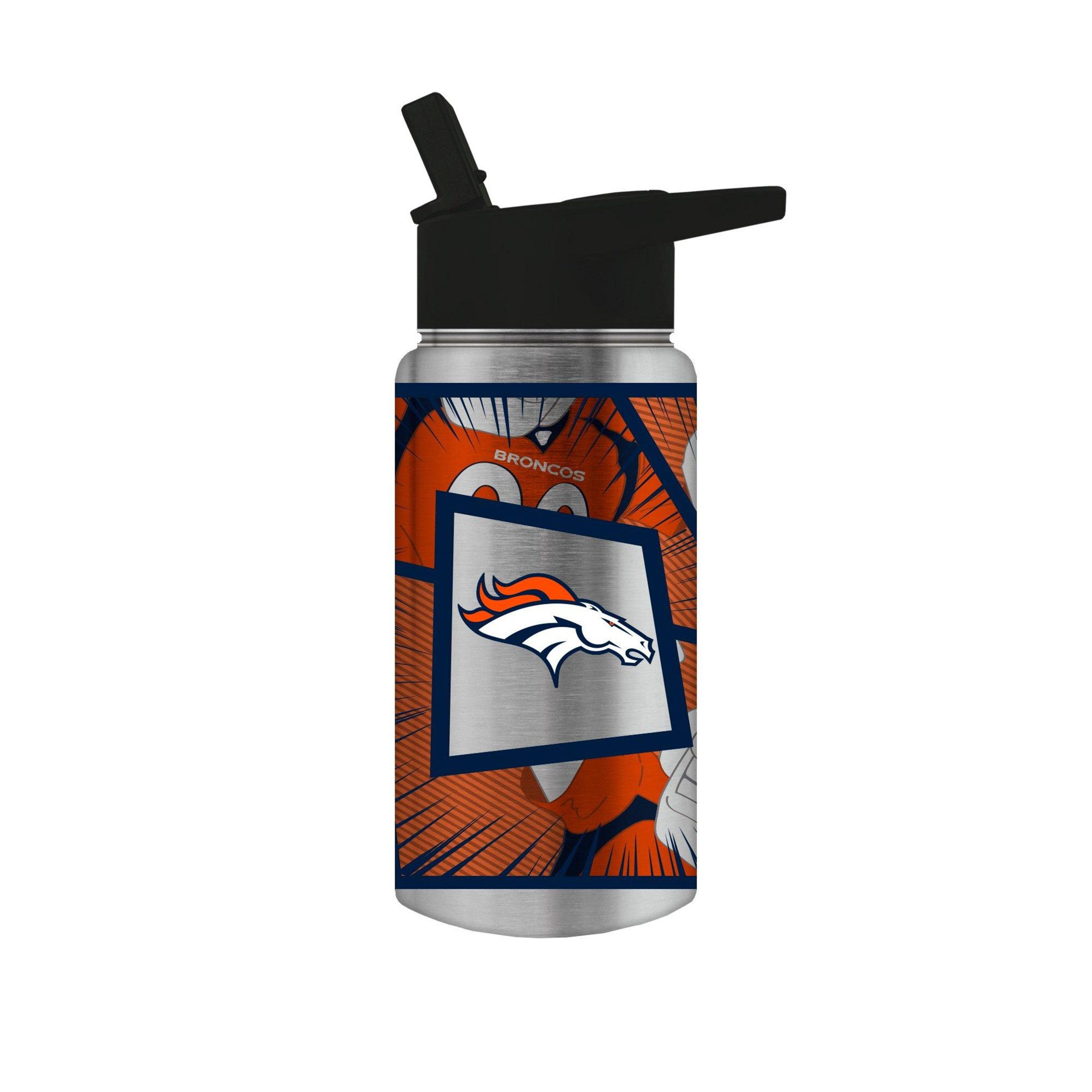 NFL Denver Broncos 16 Oz. Mini Thirst Water Bottle