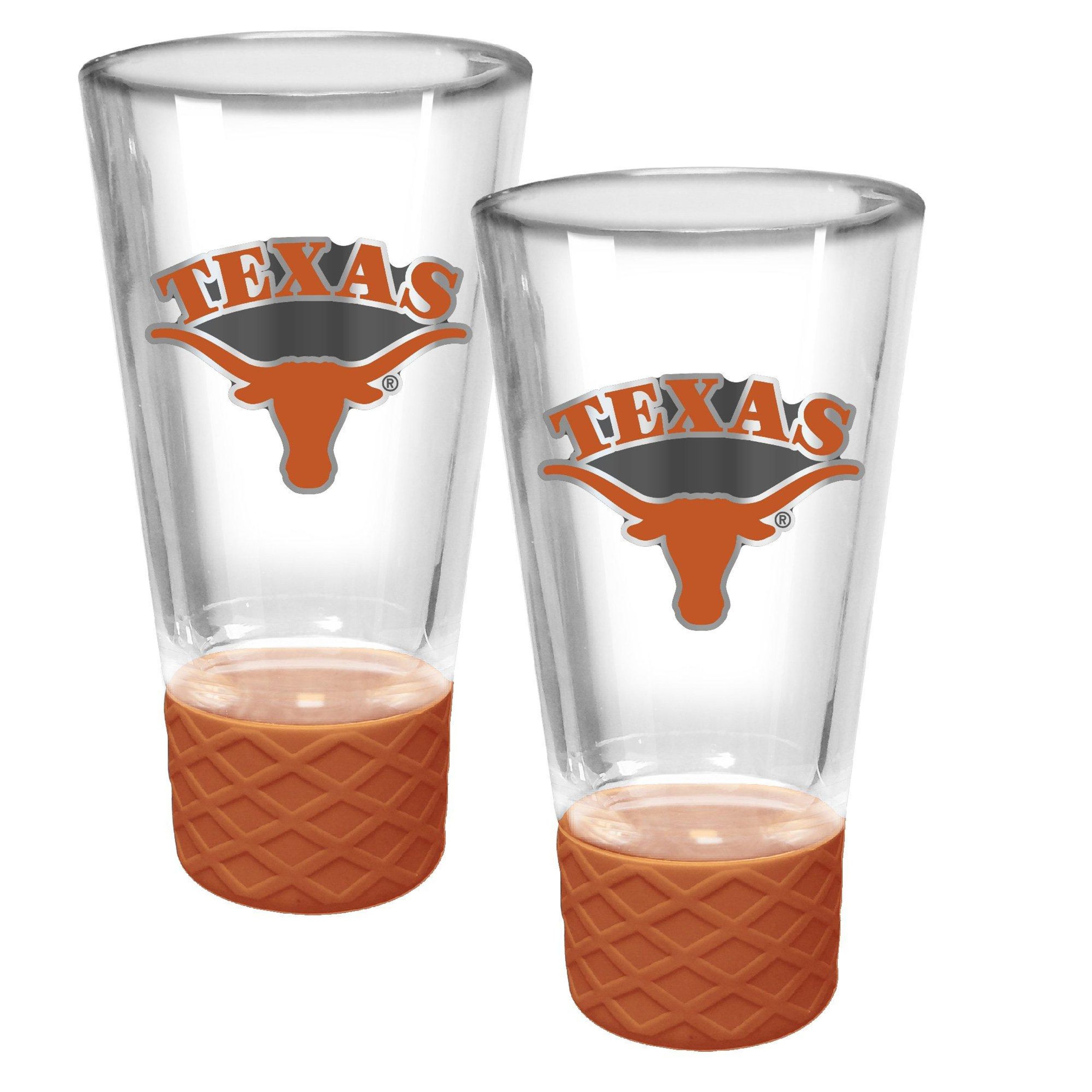 NCAA Texas Longhorns 2 Pc. 4 Oz. Emblem Cheer Shot Glass