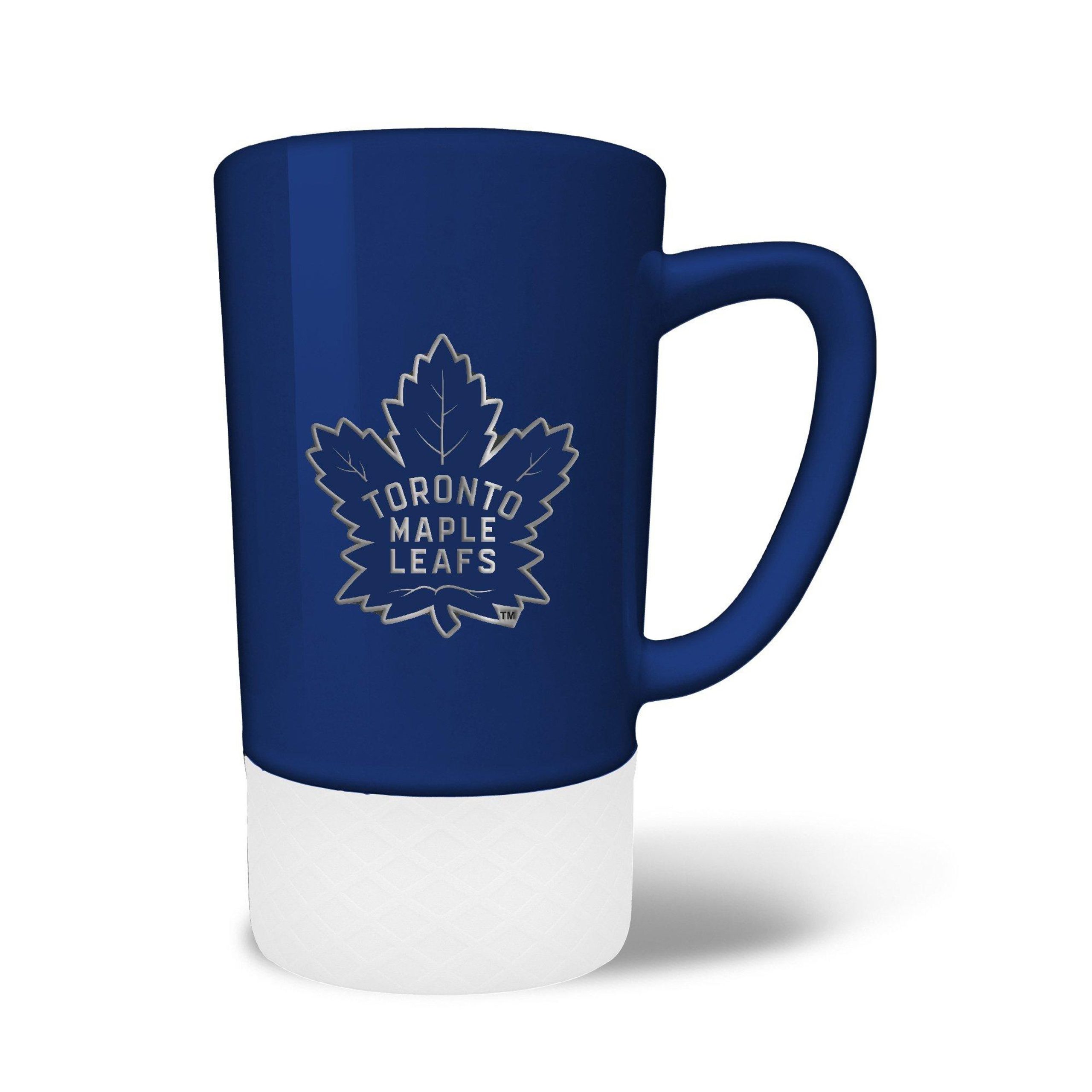 NHL Toronto Maple Leafs 15oz Jump Ceramic Mug With Emblem