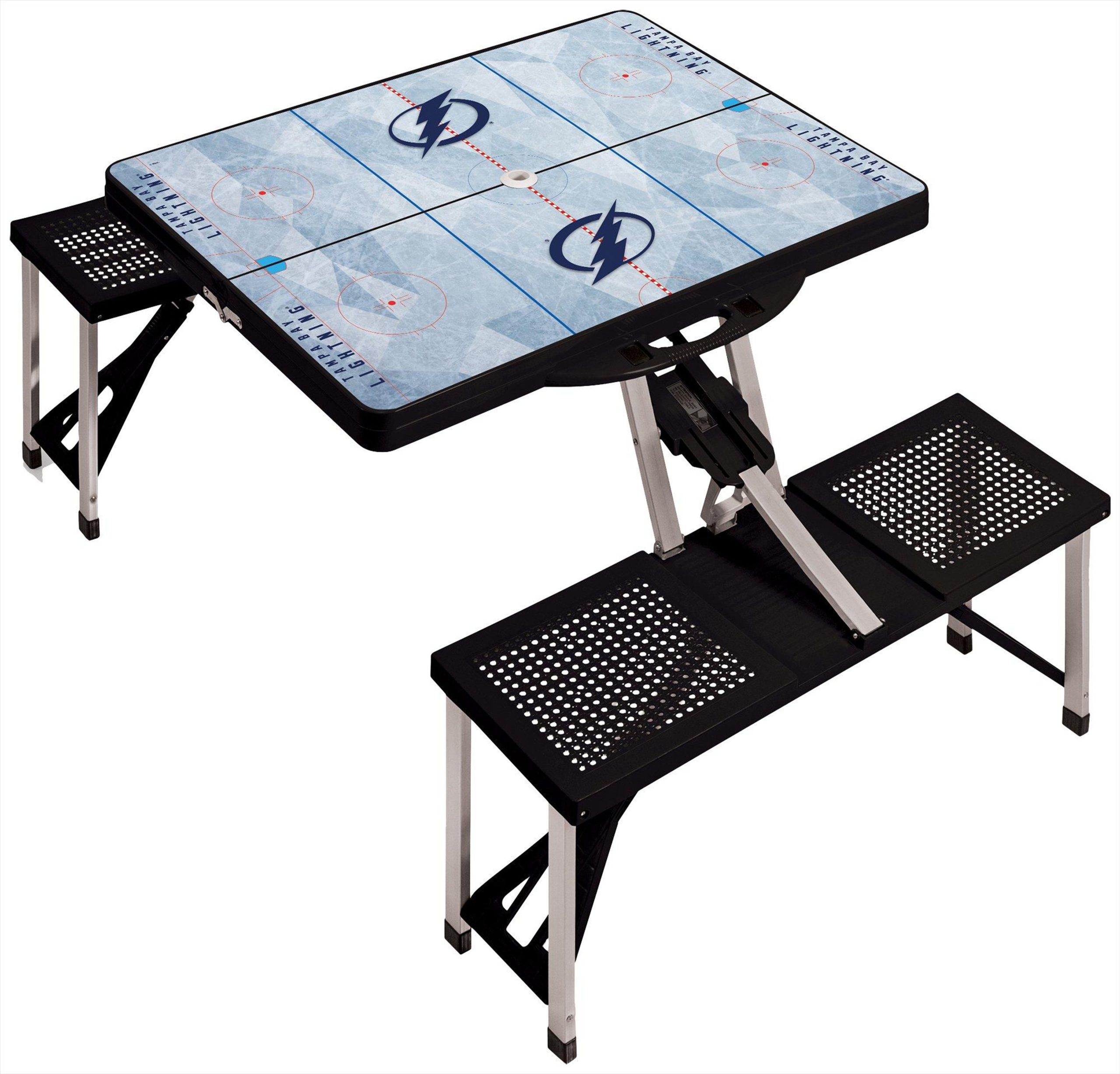 Tampa Bay Lightning Portable Folding Picnic Table