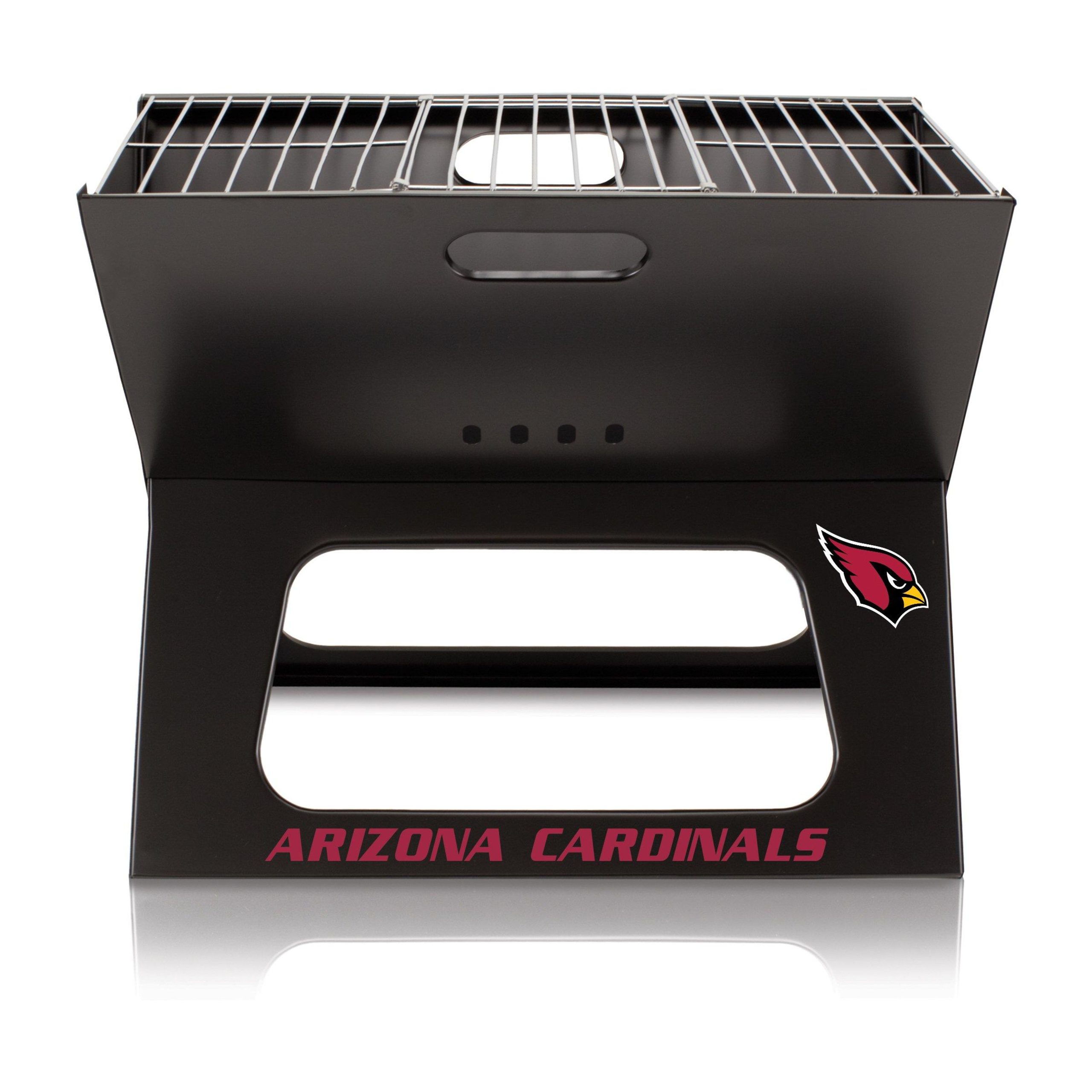 NFL Arizona Cardinals X Grill Portable Charcoal BBQ Grill