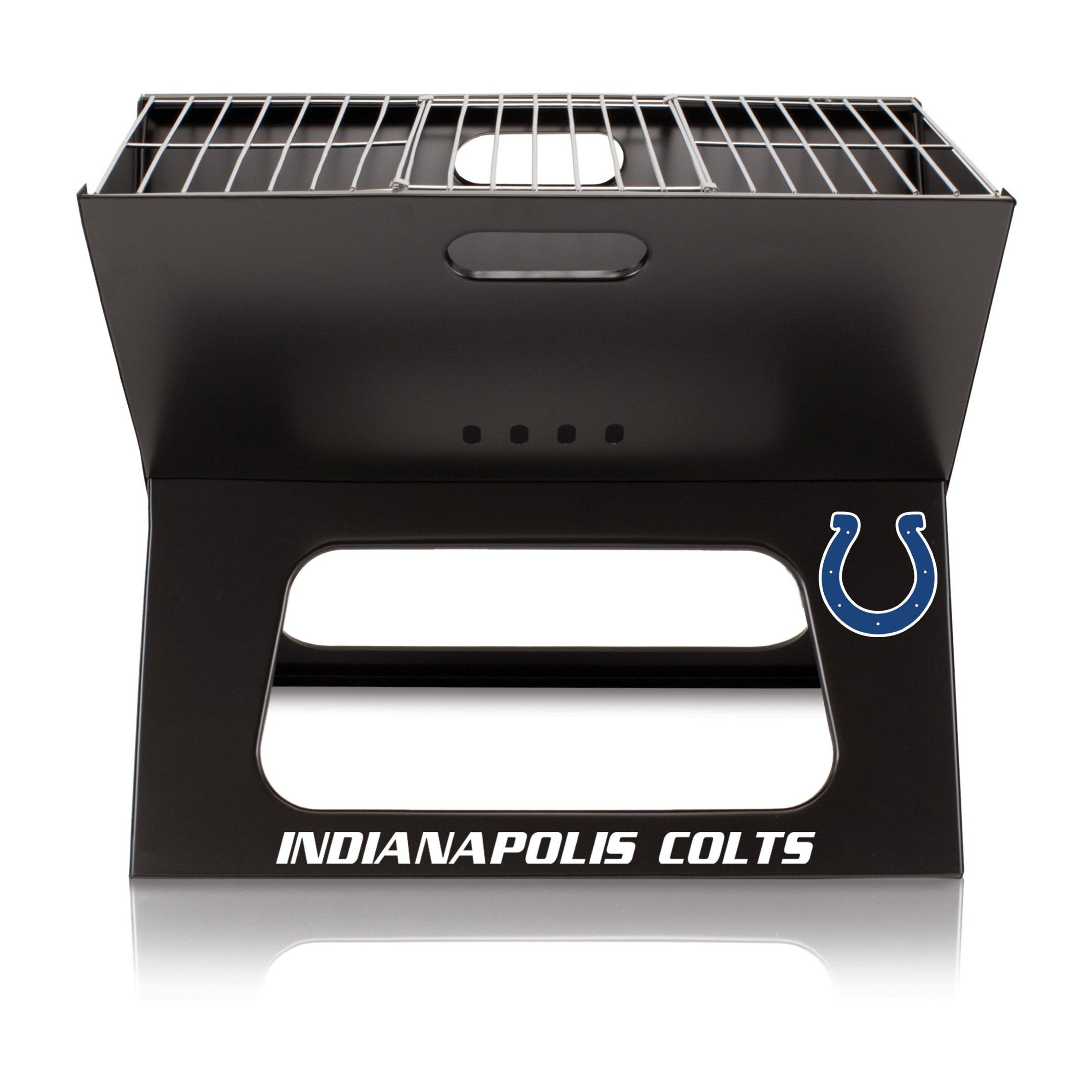 NFL Indianapolis Colts XGrill Portable Charcoal BBQ Grill