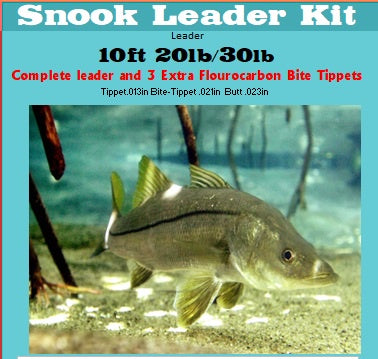 ATC Snook Leader Kit 10ft 12lb/30lb