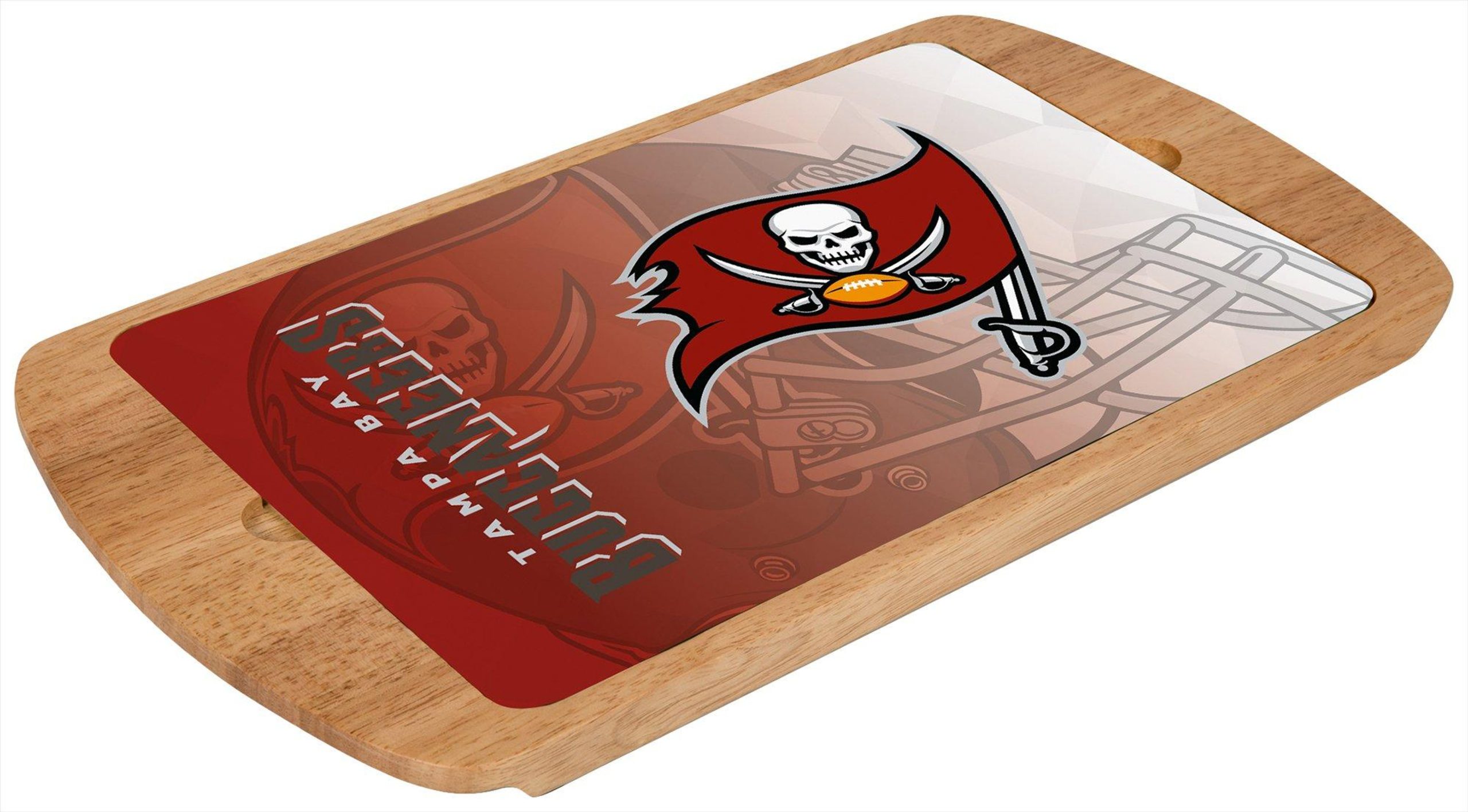 Tampa Bay Buccaneers Billboard Glass Top Tray